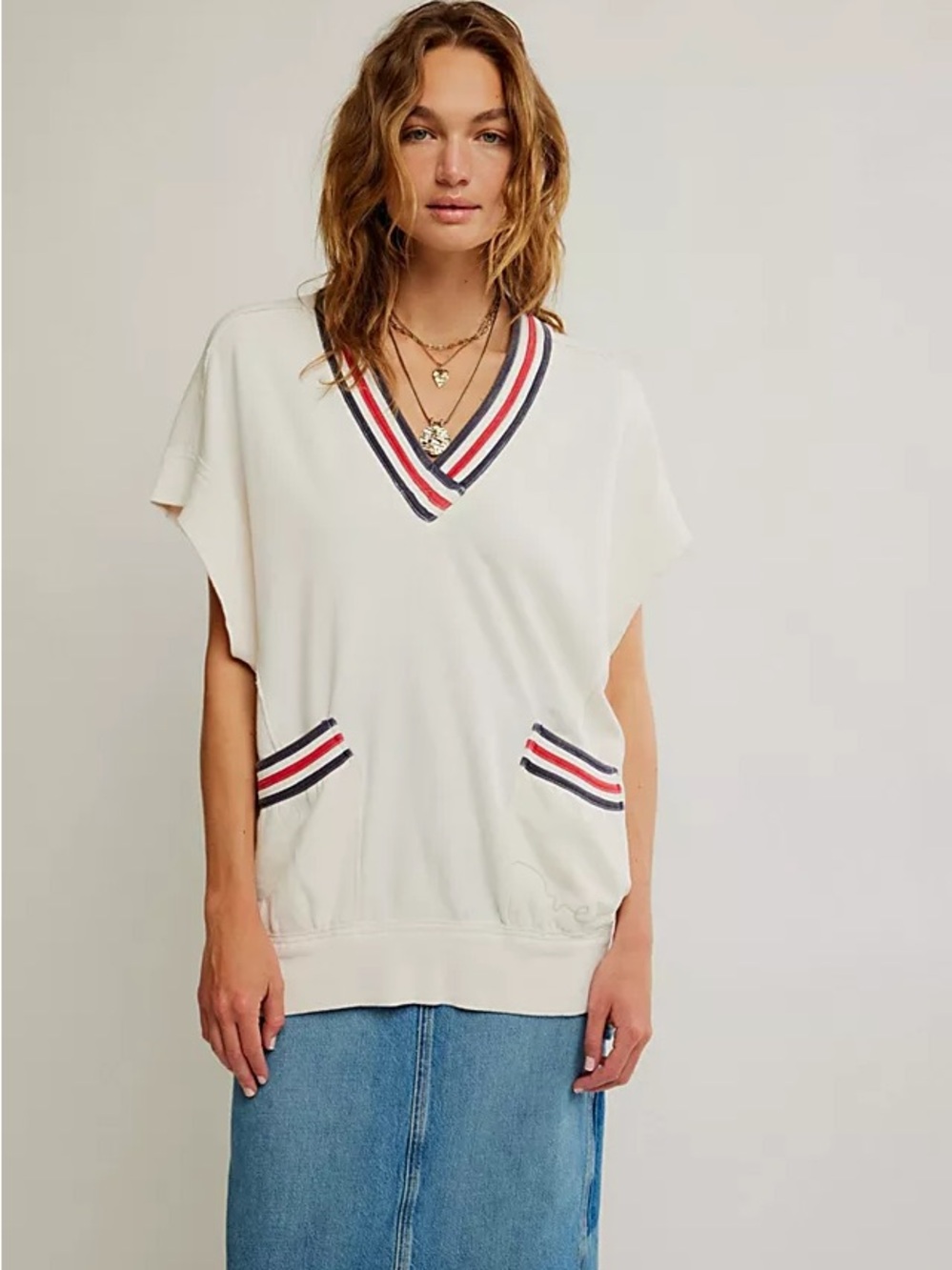 We the free vest sweater